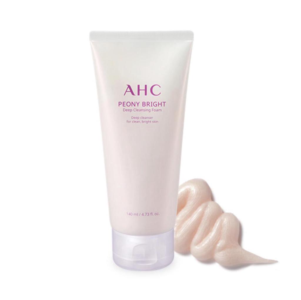 ahc peony bright deep cleansing foam