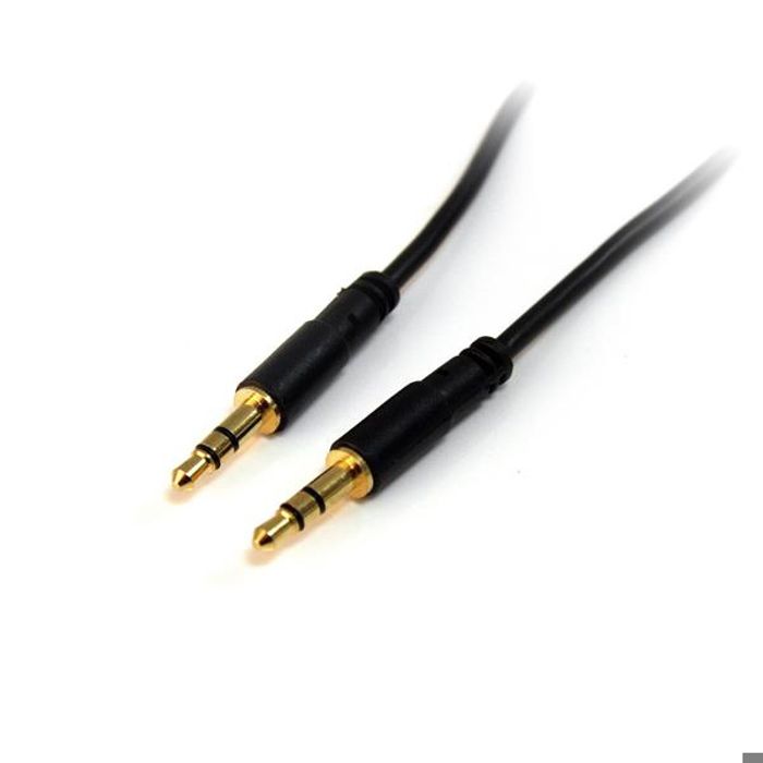 StarTech 15 ft Tenký 3,5mm Stereo Audio Kabel - M/M