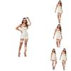 Premium Polyester Fabric Women's Halloween Costume Dress For Cosplay And Performances