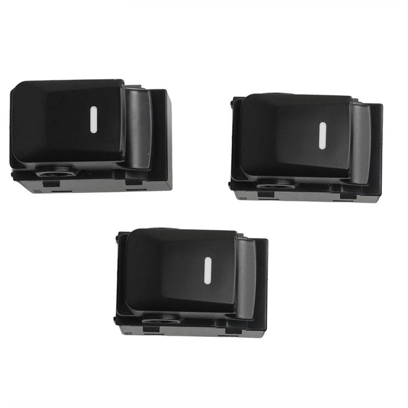 A16P-Rear Door Window Switch Set Of 3 For Kia Sportage 2011-2016 93581-3W000 935813W000 Window Glass Lift Control Button
