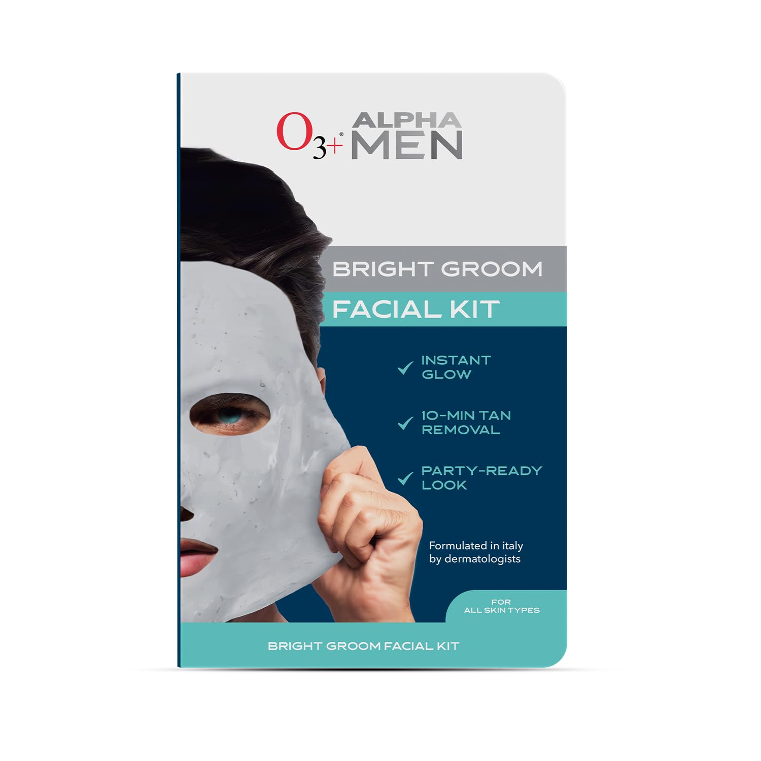 O3+ Alpha Men Набор для осветления и ухода за лицом