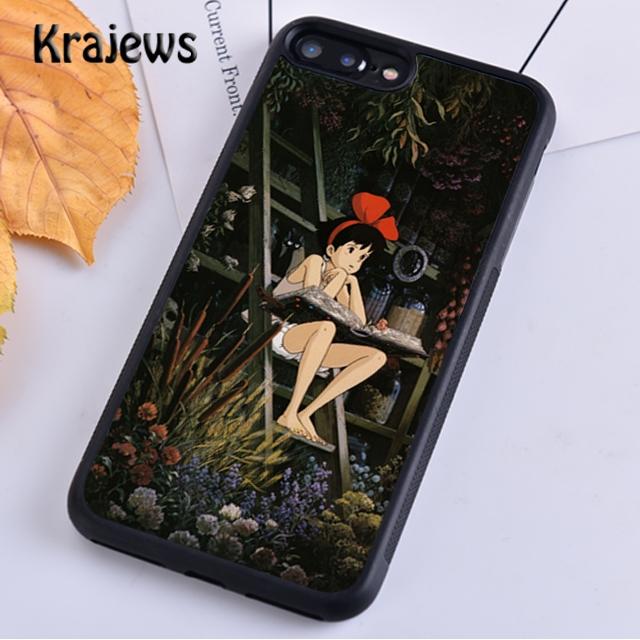 Krajews Kiki's Delivery Service Etui na telefon Pokrowiec na iPhone 14 5 SE 6s 7 8 plus XR XS 11 12 13 pro max Samsung S21 S22ultra Plus