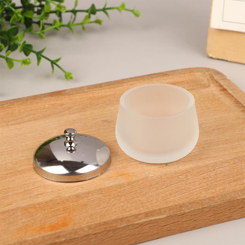 Dish Glass Liquid Powder Container Glitter Pigment Holder Cups