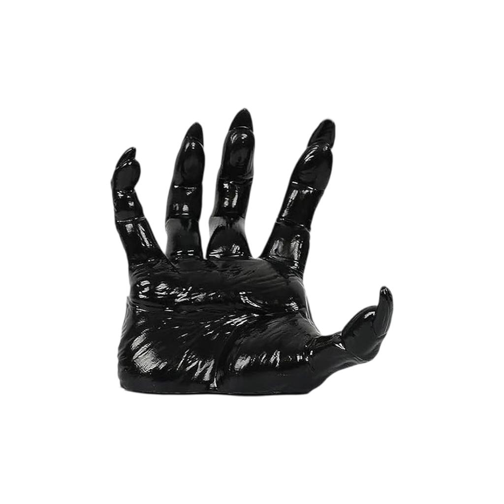 Creepy Wall-mounted Handheld Candle With Flickering LED Light