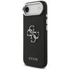 Coque Guess Grained Big 4G Logo Classique pour iPhone Air noir