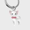 Metamorphosis Keyring Chihuahua (White)