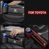 Pour Toyota NOUVEAU Sac de Rangement pour Siège de Voiture en Cuir PU Boîte Organisateur Multifonctionnelle pour Espace Gazoo Racing Corolla Crown Yaris Chr Auris Rav4