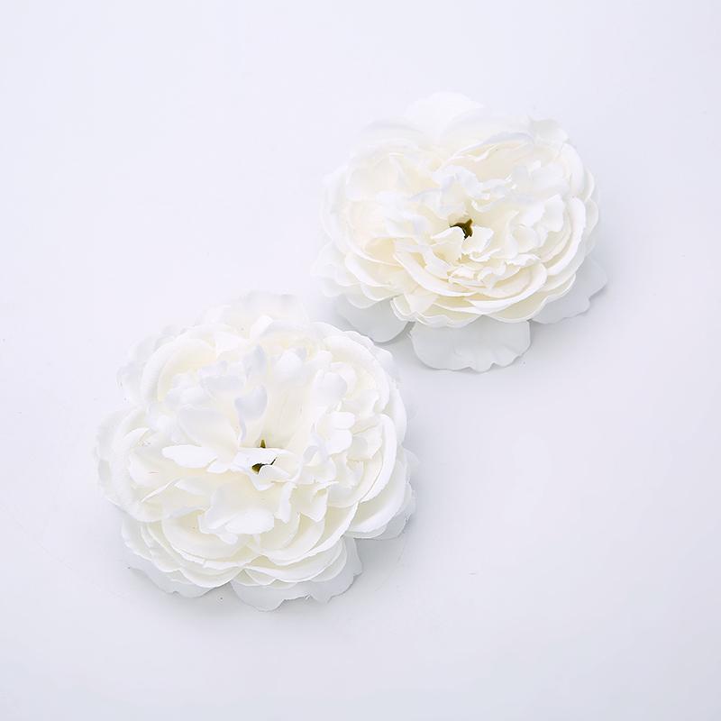 3/5Pcs Artificial Flower Head Party Birthdays for Home Room Decoration New Year's Wedding Decor Gifts Valentine's Day Supplies