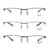 RB6281 D BEST 55mm Ray-Ban 3 Color Semi-rimless Glasses