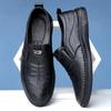 % Genuine leather summer men's leather shoes breathable sports ins soft-soled versatile men's shoes