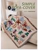 American Graffiti Cartoon Tapestry: Decorative Throw Blanket for Sofa or Office