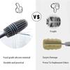 Silicone Cup Brush Cup Cleaning No Dead Corners Or Gaps Plastic Brush Milk Bottle Cleaning Brush Household