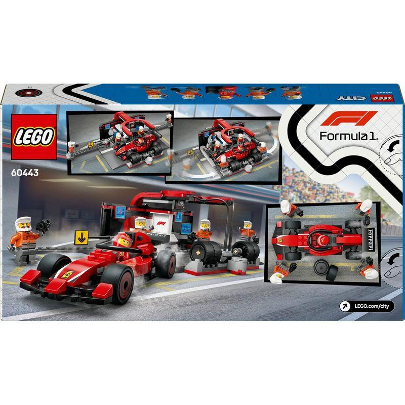 LEGO City F1 Pit Stop & Pit Crew with Ferrari Car