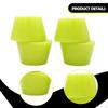 4 Pieces Replacement Cups Bubble Bushings Easy Installation PU Longboard Truck Rebuild for