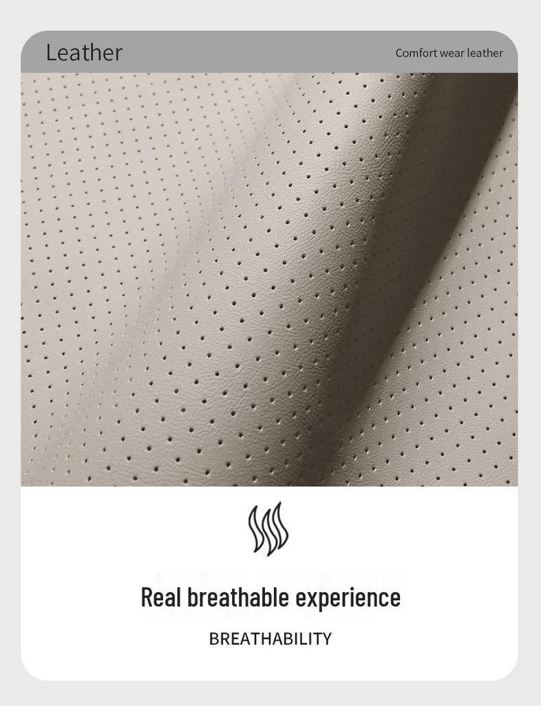 BYD 2025 Dolphin Intelligent Driving Seat Cover: Breathable, Perforated, All-Season, Full Surround Cushion