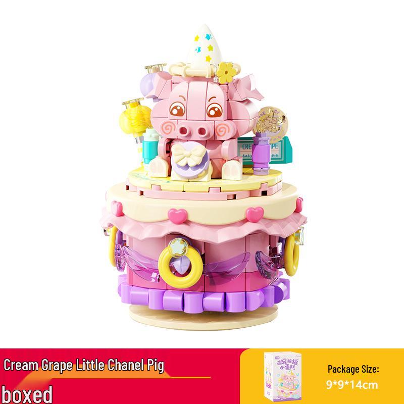 Hope Building Blocks: Kids' Educational Mousse Cake Baking Assembly Toy