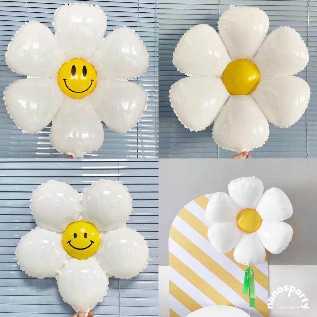 INS Wind Little Daisy Geburtstag Ballon Set Sonnenblumen Ballon Geburtstag Arrangement Geburtstag Ballon