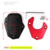 Bruce & Shark Honda CRF250L 2017-19 Exclusive Kickstand Side Stand Stand Stand Plate Extension Aluminum Red