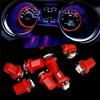 10Pcs T5 B8.5d LED Light Cars Interior Lamp Accessories Speed Lights Bulb Dashboard Side Switch Lamps 12V Instrument Signal Lamp
