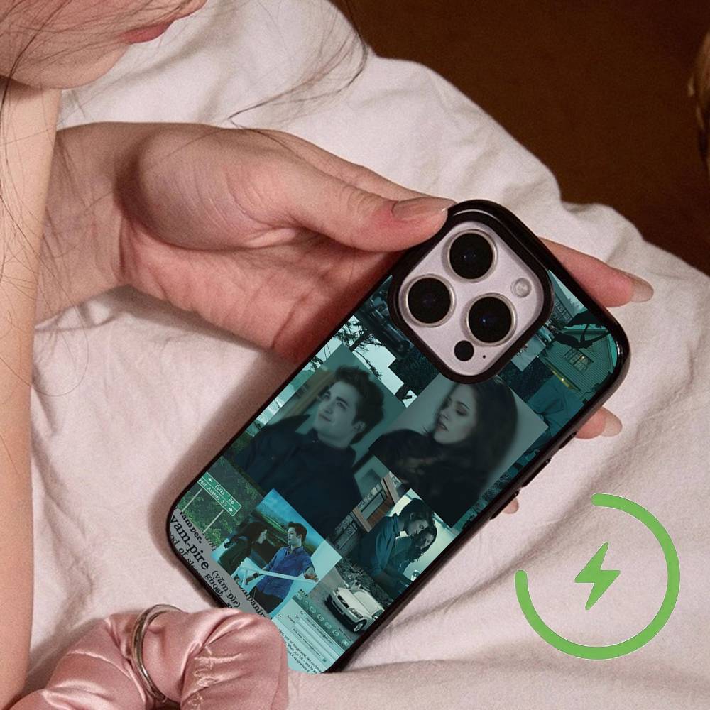 

TV Twilight Isabella Edward Cullen Magnetic Charging Phone Case For IPhone 17 16 14 13 12 11 15 Pro Max For Magsafe Wireless iPhone 13 pro