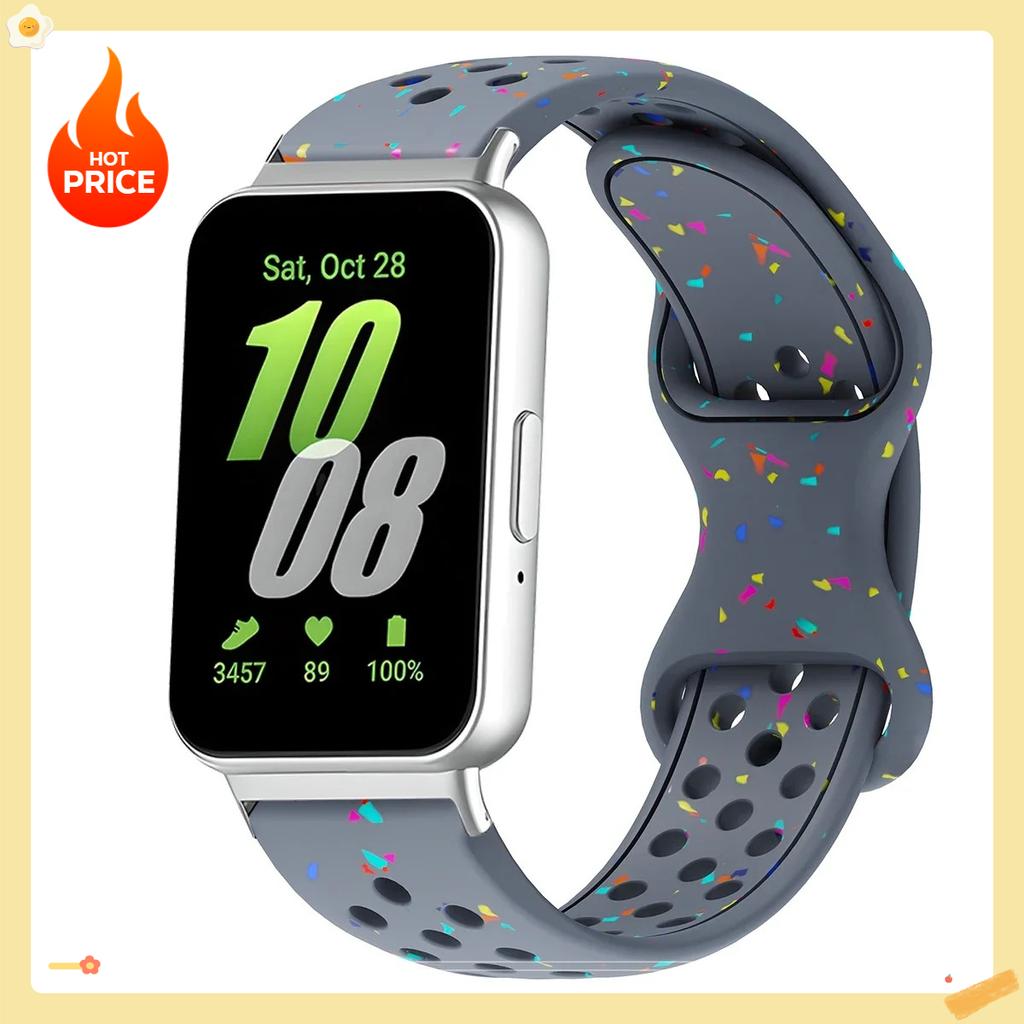 New Silicone Strap For Samsung Galaxy Fit 3 Watch Band Sport Watchband For Samsung Galaxy Fit3 Replacement Bracelet Accessories