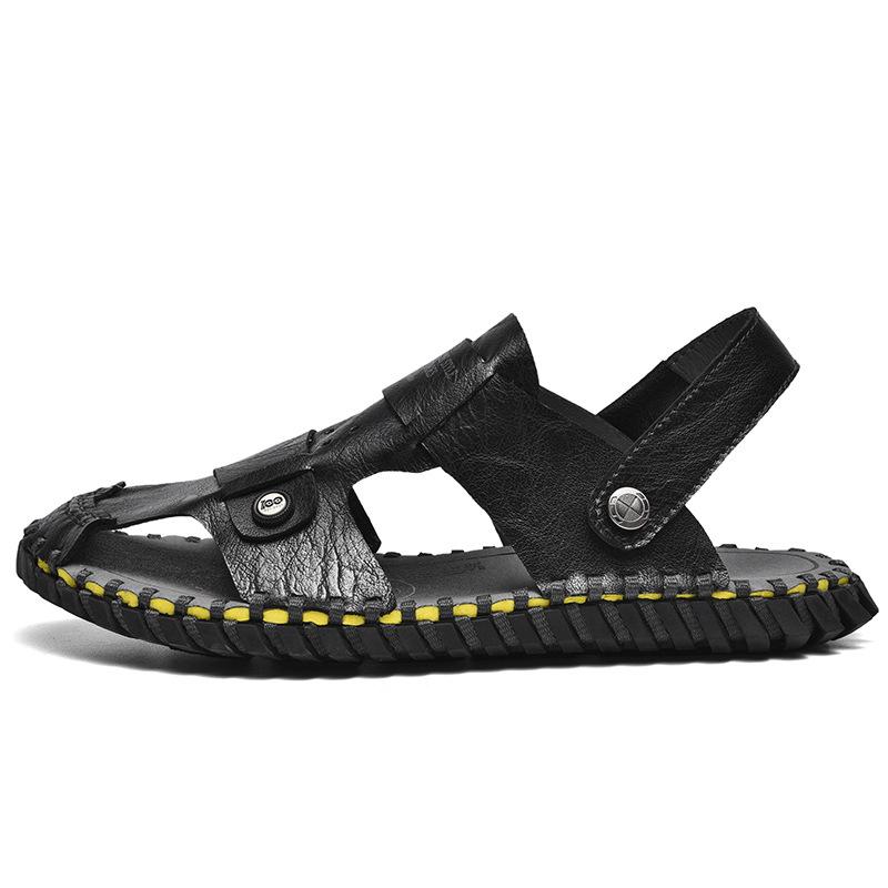 Baotou Slippers Men's New Summer Outdoor Beach Sandals Men's Trend Men's Shoes Sewing Men's