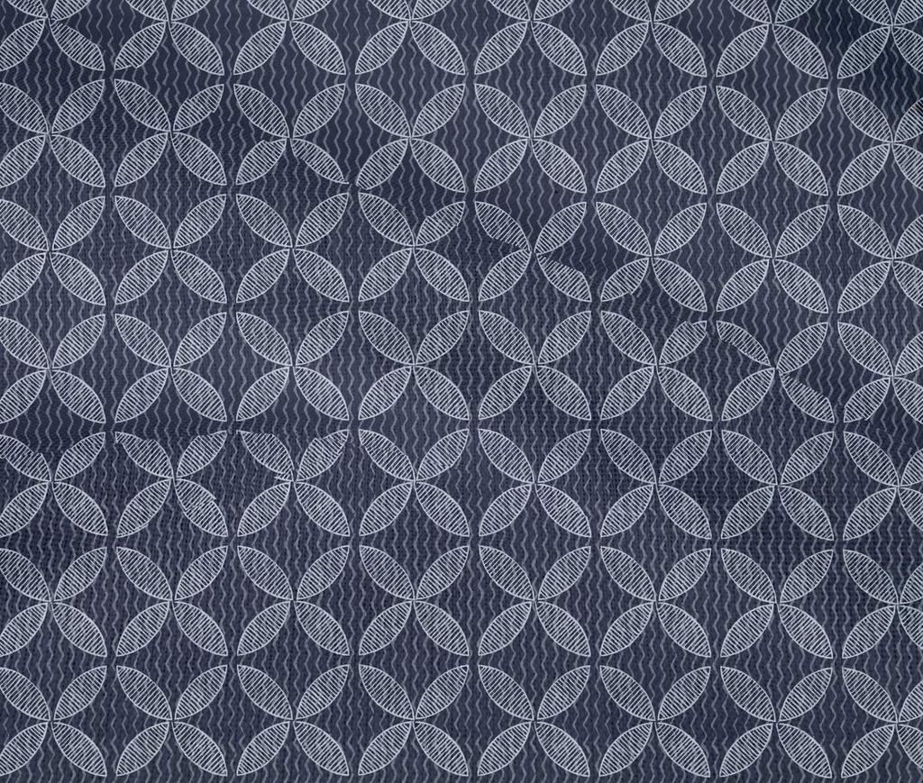 oneOone Tessuto Cotone Flex Decor a Blocchi Floreali e Chevron Tessuto Stampato BTY 40 Pollici