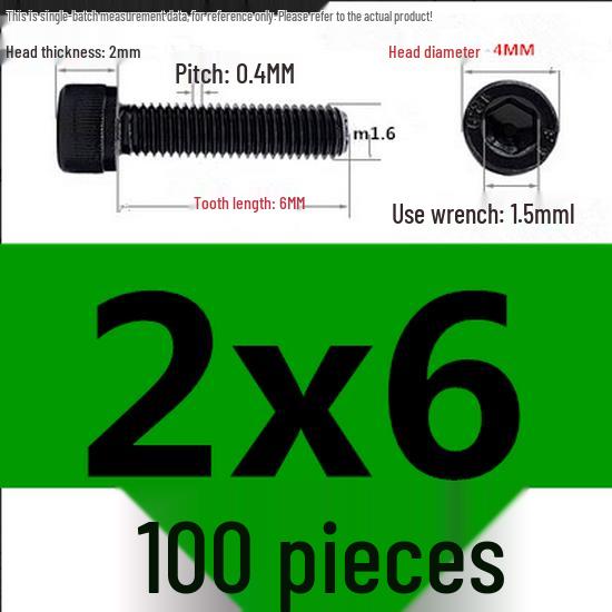 High-Strength Grade 12.9 Internal Hex Head Screws M1.4-M20