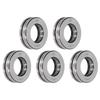 5Pcs Thrust Ball Bearings Plane Axial Thrust Balls Bearing for Crane Hooks Vertical Water