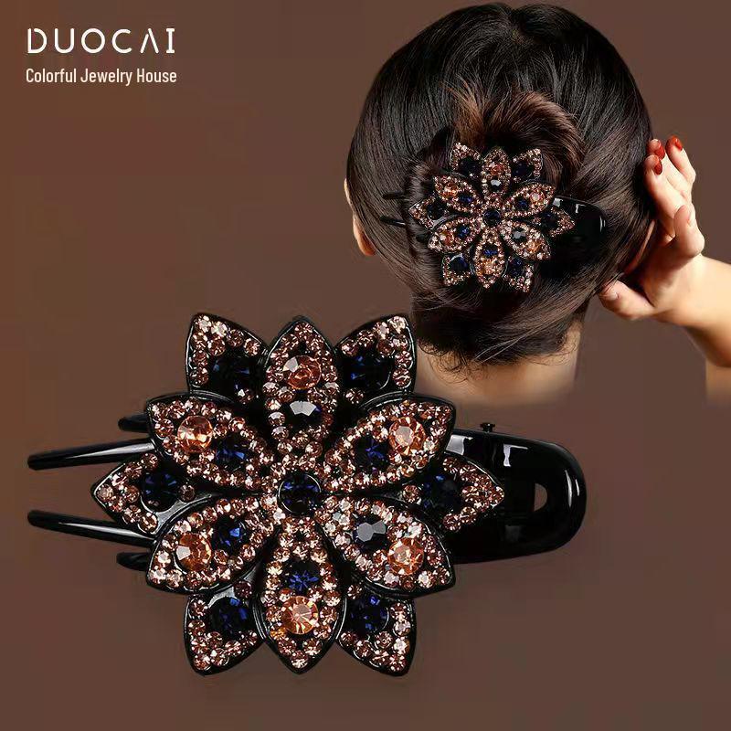 Strass Schnabelspange Klaue: Hochsteckfrisur Fixierer Haarklammer & Haarnadel Kopfschmuck