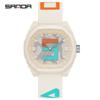 SANDA Quartz Watch: Trendy Unisex Student Timepiece