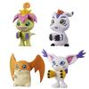 Japan Capsule Digimon Adventure Greymon Digimon Finished Product  Decorations All 8 Action Figure MODEL TOYS
