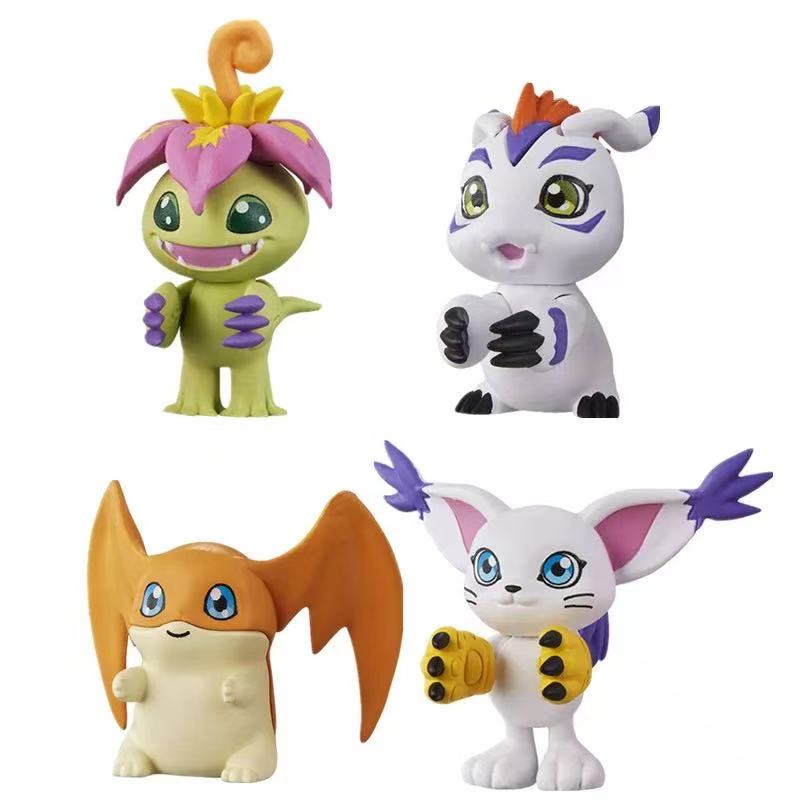 Japan Capsule Digimon Adventure Greymon Digimon Finished Product  Decorations All 8 Action Figure MODEL TOYS