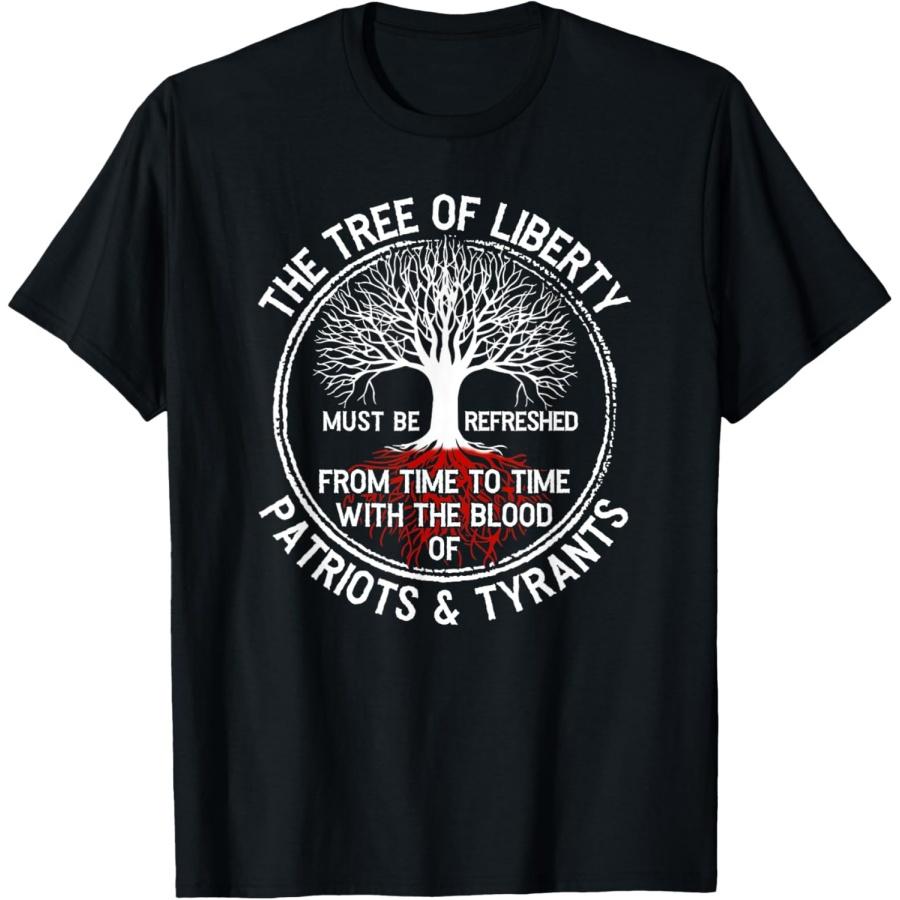 The Tree Of Liberty Must Be Refreshed T-Shirt XXXXXL чёрный