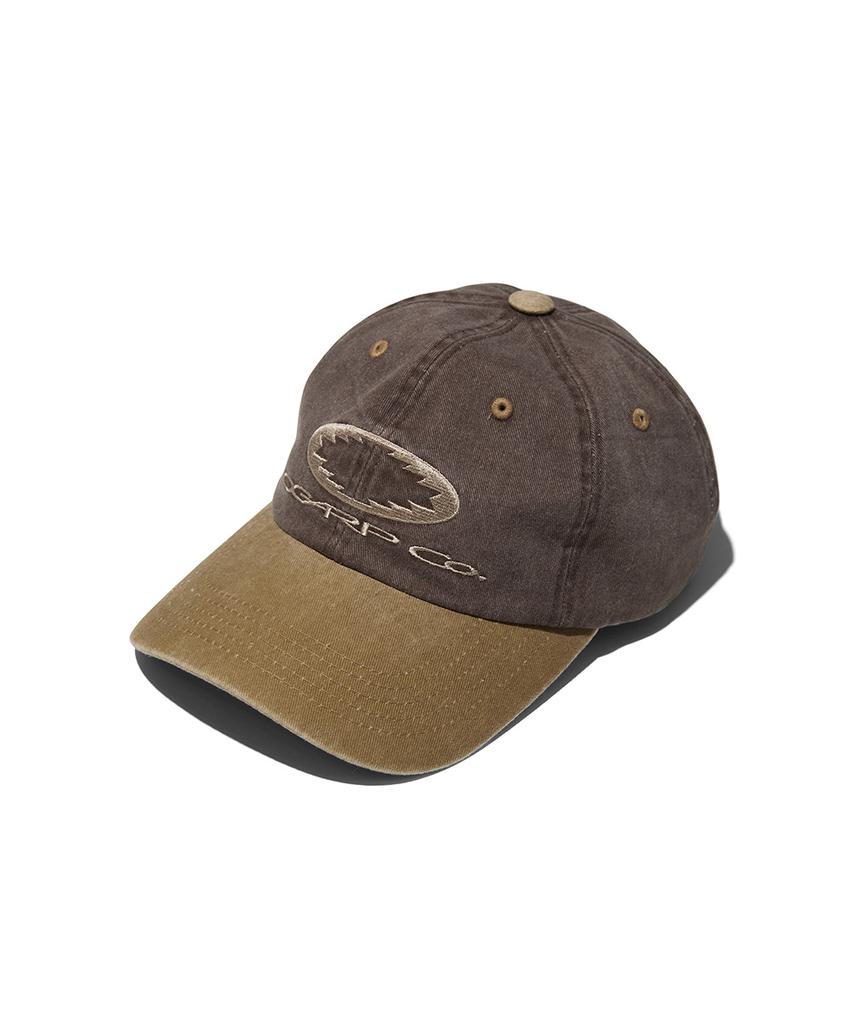 OGARP Circle Logo 6 Pannel Ball Cap Brown