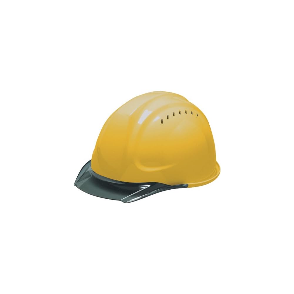 DIC Plastic Helmet with Ventilation Holes, Transparent Visor, Styrofoam Liner, Safety Gear