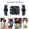 EMS Electric Muscle Stimulator Fitness Massage Abdominal Trainer Toner Body Slimming Massager Home Gym Equiment