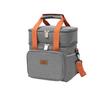 Large Capacity Insulated Picnic Bag - Double-layer, Leak-proof PEVA Lunch Box Cooler