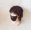 European and American wigs, big beards, creative wool hats, hand-knitted funny heads, long grass, rice straw hats, autumn and winter explosions