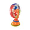 Rotating Ferris Wheel Baby High Chair Stroller Toy with Suction Cup and Pinwheel Rattle