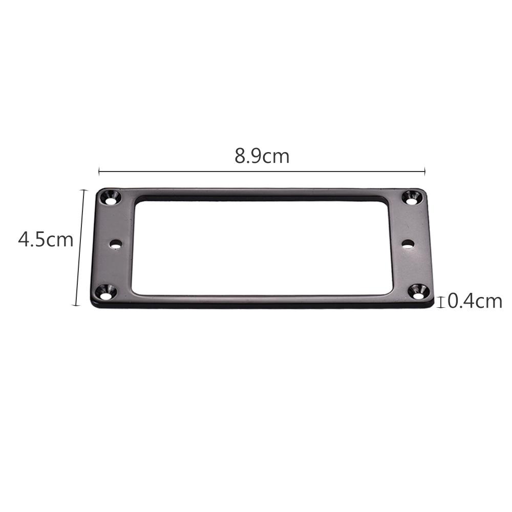 2pcs Pickup Mounting Rings for Humbucker Pickups Cover Frame Set Replacement for LP Guitars