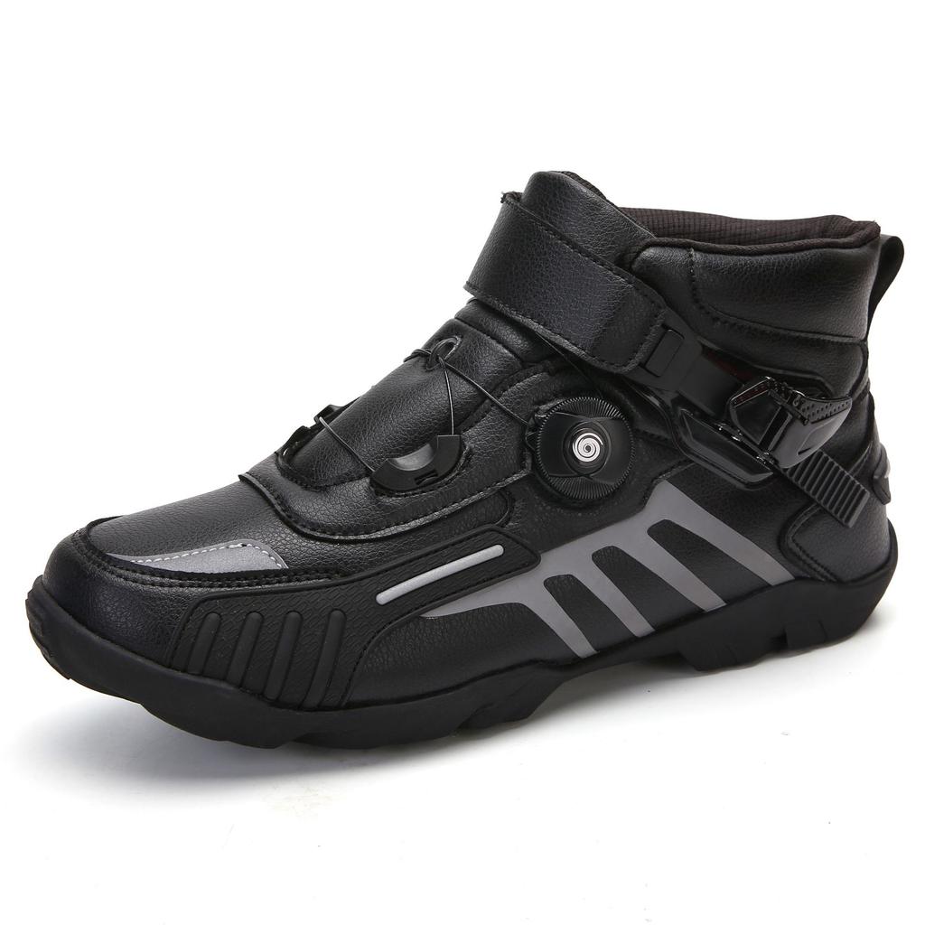 Scarpe da moto Soubu da uomo, stivali da fuoristrada per tutte le stagioni, attrezzatura da corsa corta da viaggio