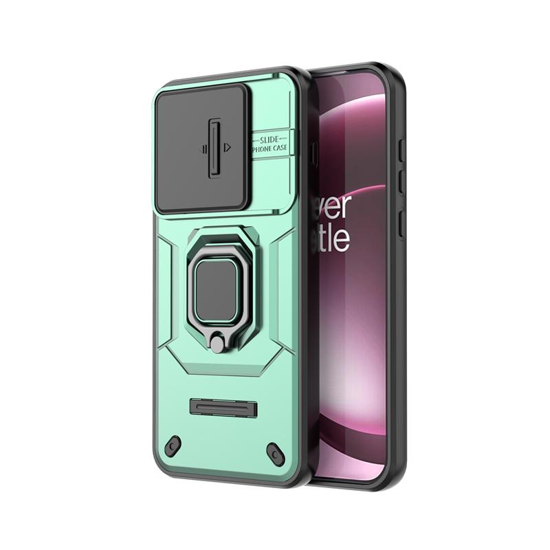 Push Window Phone Case For OnePlus 15 Anti-knock Ring Holder Magnetic Back Cover OnePlus 15 Case For OnePlus 15 Case 6.78 Inch