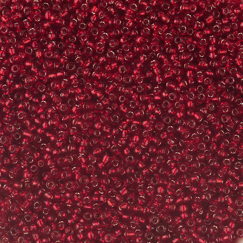 10/50g Czech Glass Seed Beads Inner Silver Loose Spacer Rice Beads For Jewelry Making Colorful Round Bead DIY Earrings Bracelet