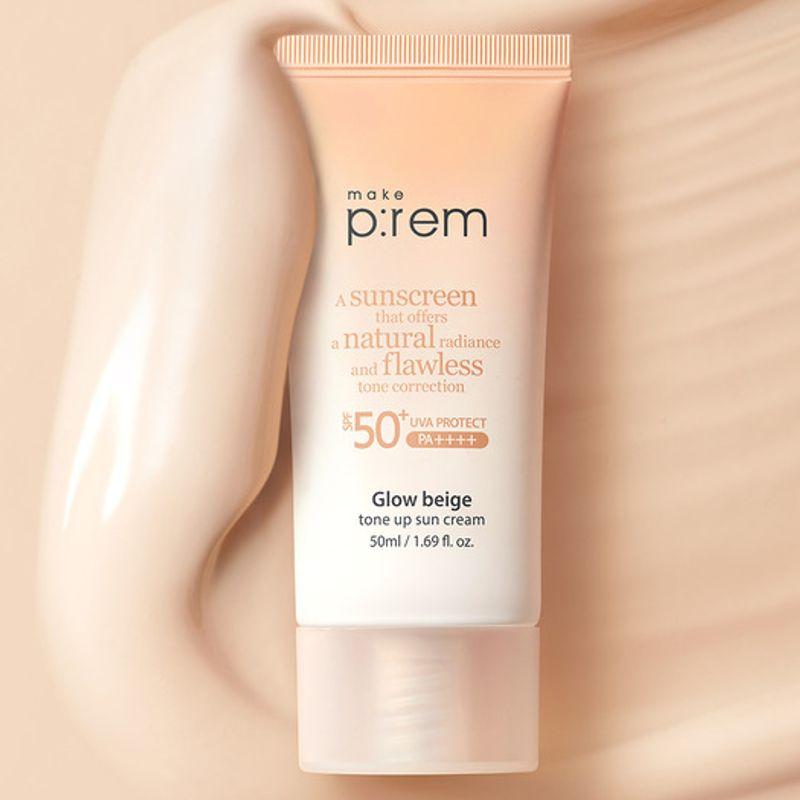 Glow Beige Tone-Up Sonnencreme 50ml