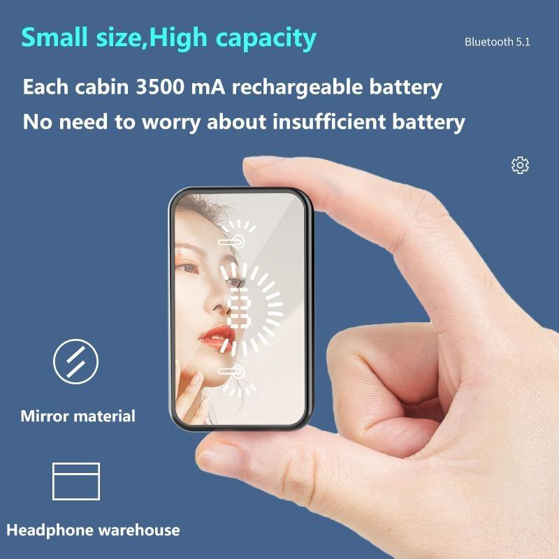 1PACK Bluetooth 5.1 Earphones 3500mAh Charging Box Wireless Headphone 9D Stereo Sports Waterproof Earbuds Headsets HIFI Stereo IPX7