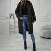 New Long Hooded Casual Jacket Women's Cotton Clothes