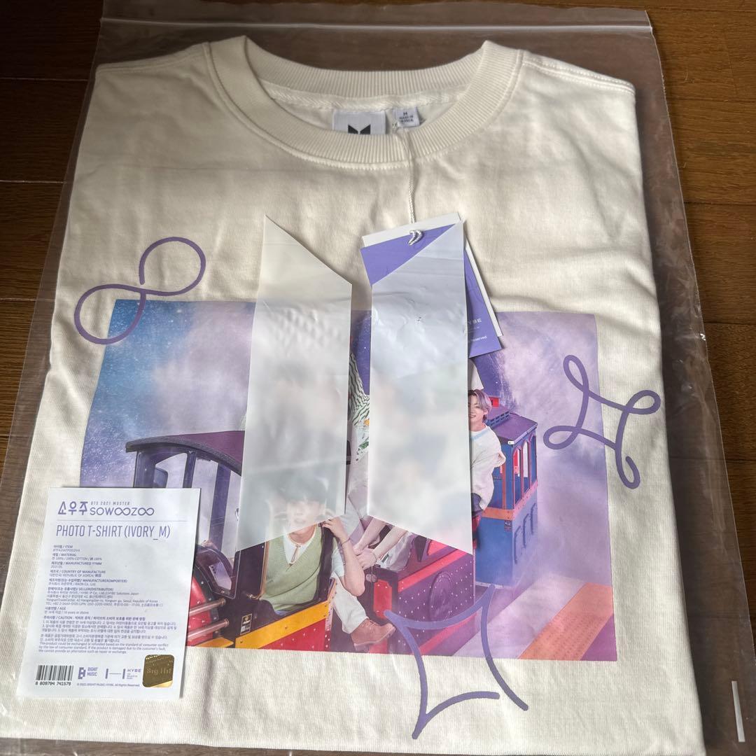 

[USED] BTSPHOTO T-SHIRT (IVORY, M)