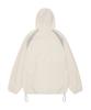 Physical Department Color Block Mesh Hoodie Track Jacket Ivory