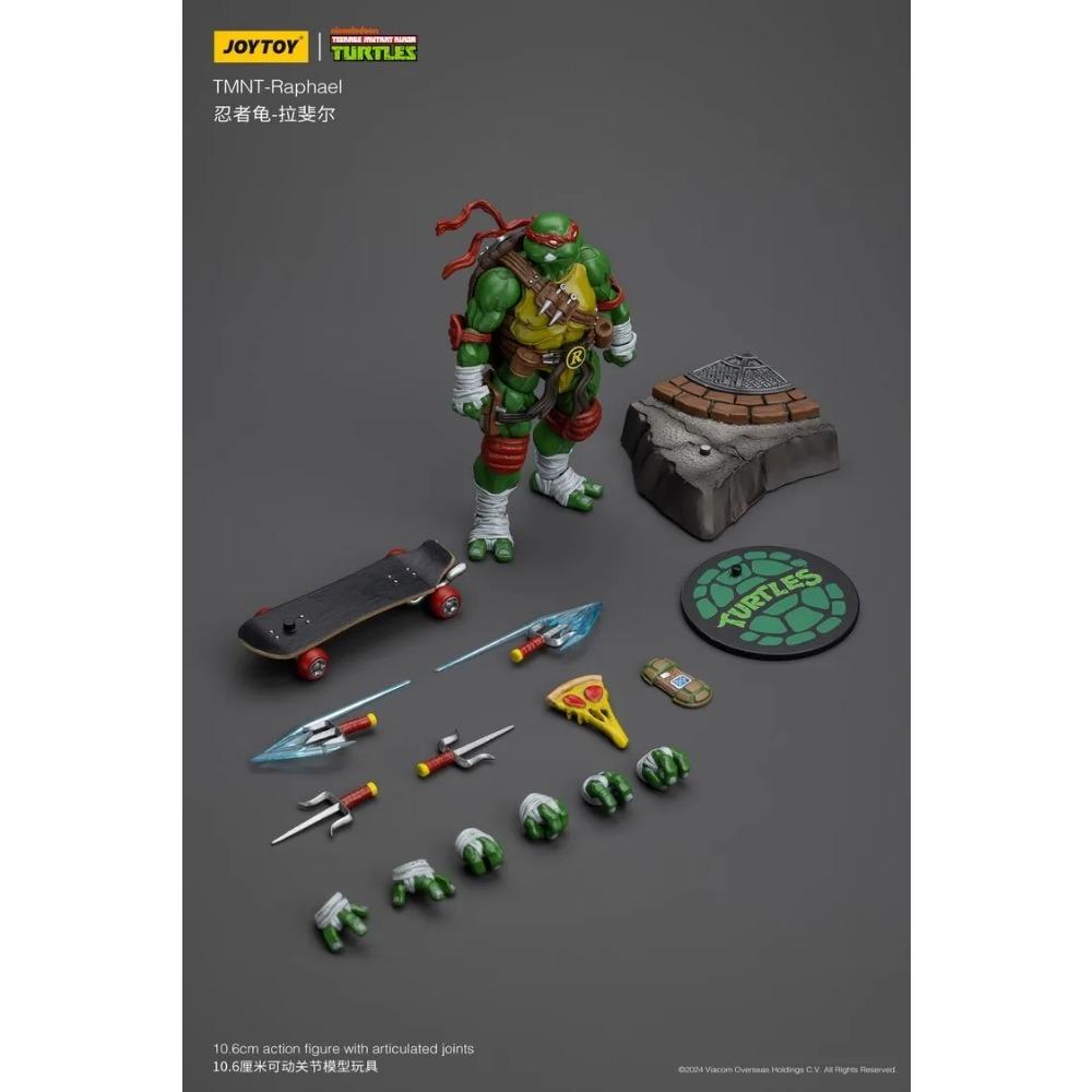 JOYTOY Original TMNT Teenage Mutant Ninja Turtles 1/18 Groundchuck Dirtbag Rahzar Full Series Action Figures Toy Model Doll Gift